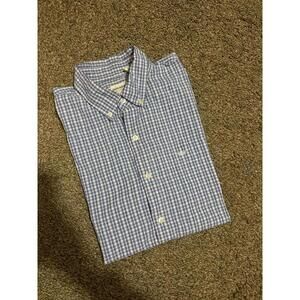 Dockers Men’s Short Sleeve Button-Up Shirt – Size Large